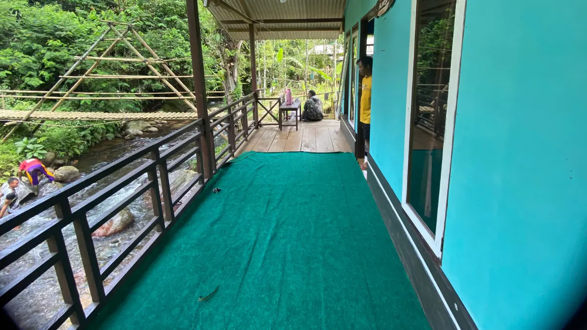 Homestay milik Kang Asep di Citalahab Central Desa Malasari