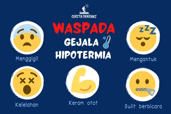 gejala hipotermia di gunung gejala hipotermia di gunung
