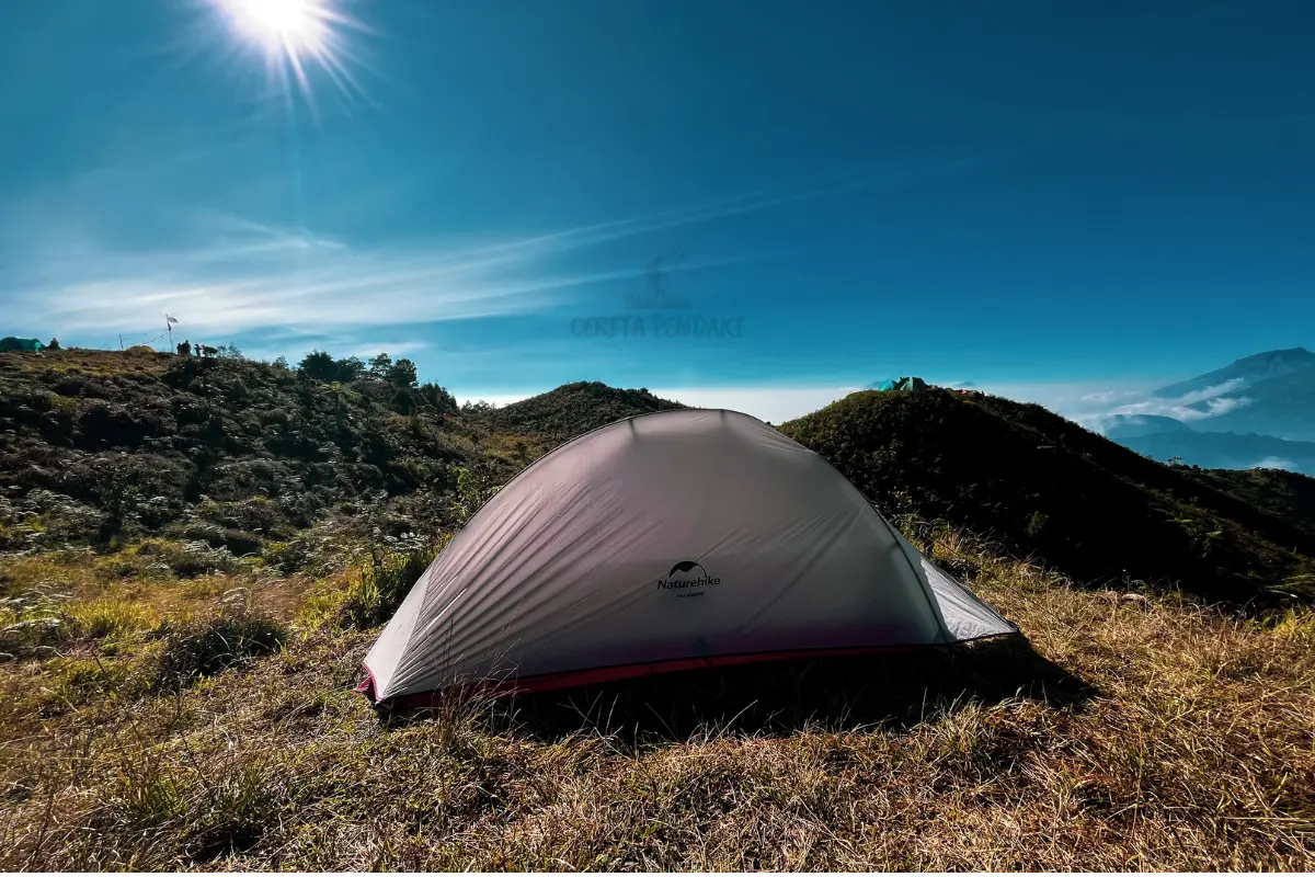 Camping di Sabana Gunung Prau