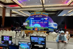 Gelaran acara KAI Expo 2023 di JCC pada tanggal 29 September - 1 Oktober 2023