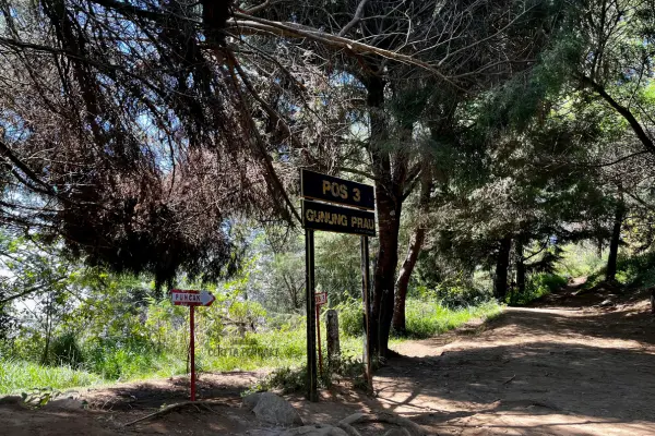 Suasana Pos 3 Gunung Prau via Dieng