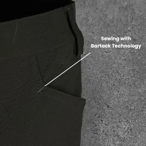 Celana Bigarmour Torean menerapkan jahitan bartack technology