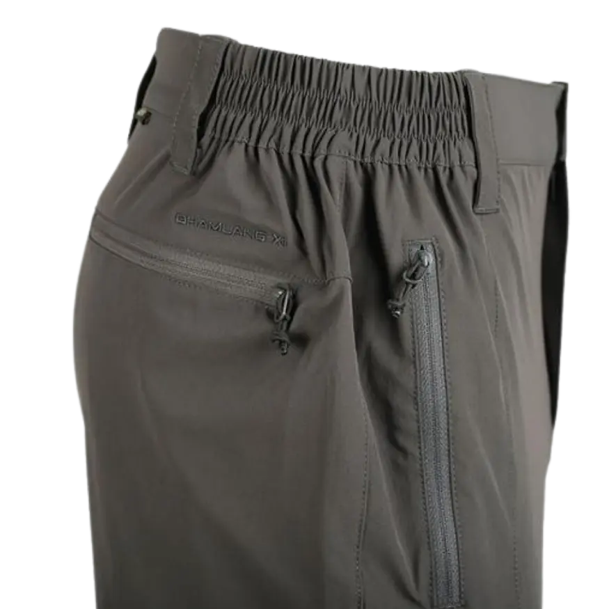 Detail Saku Bagian Saming dengan Resleting