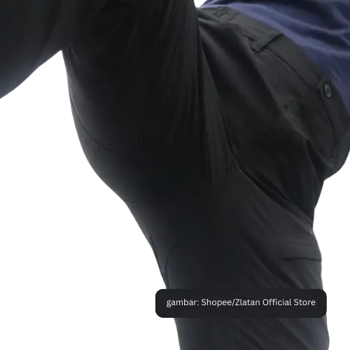 Stitching Patter pada Celana Gunung Zlatan