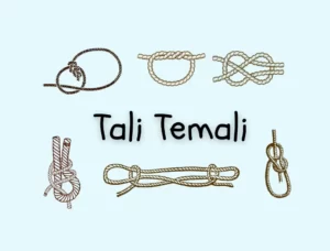 Ragam simpul tali temali pramuka utuk kegiatan outdoor