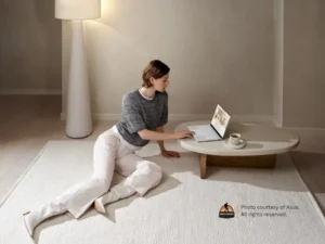 Work from home memakai ASUS Zenbook S 14 OLED