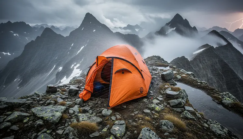 Tenda juga dapat dikategorikan berdasarkan musim