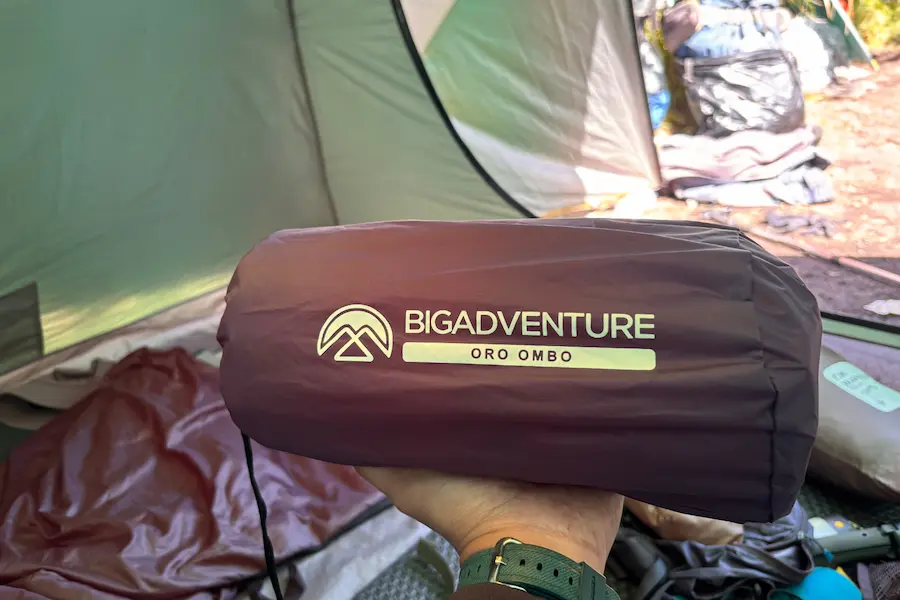 Review pemakaian Bigadventure Oro Ombo