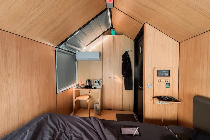 Foto isi dalam ruangan kabin deluxe yang saya tempati